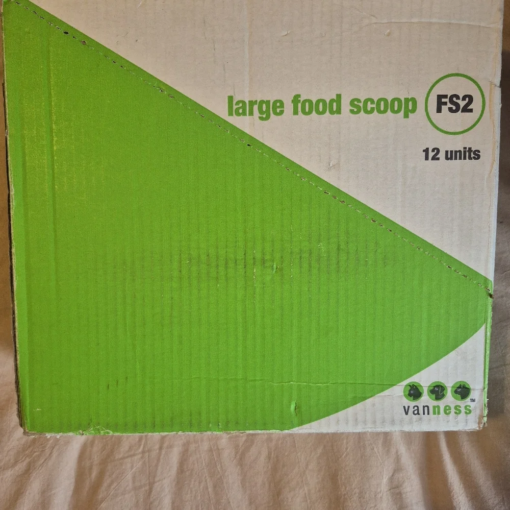 NIB 12units Vanness Large Food Scoop